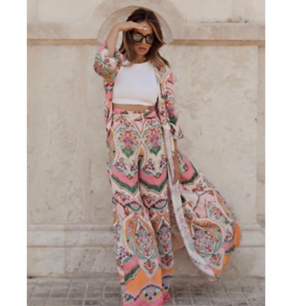 Zara kimono dress - Picture 1 of 8